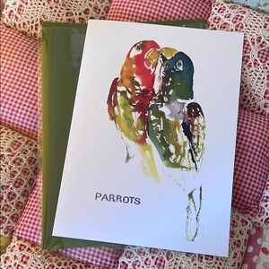 J. Heloise Inspirational "Parrots" Card